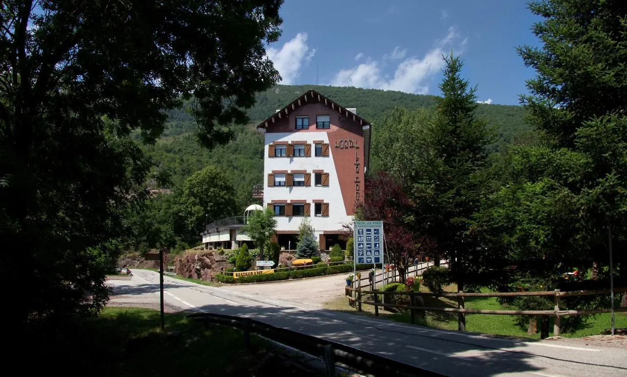 ** Vendégház Hostal Les Fonts Castellar de N'Hug Spanyolország